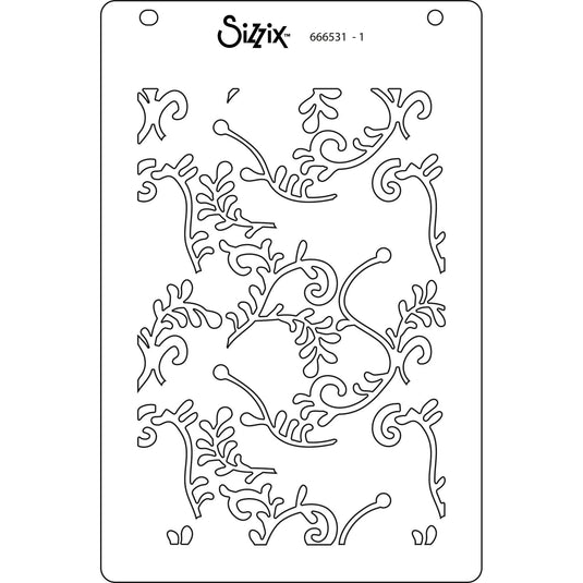 Sizzix • layered stencils a6 lacey 4pcs