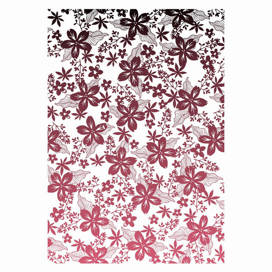 Sizzix • cosmopolitan clear stamp set petals