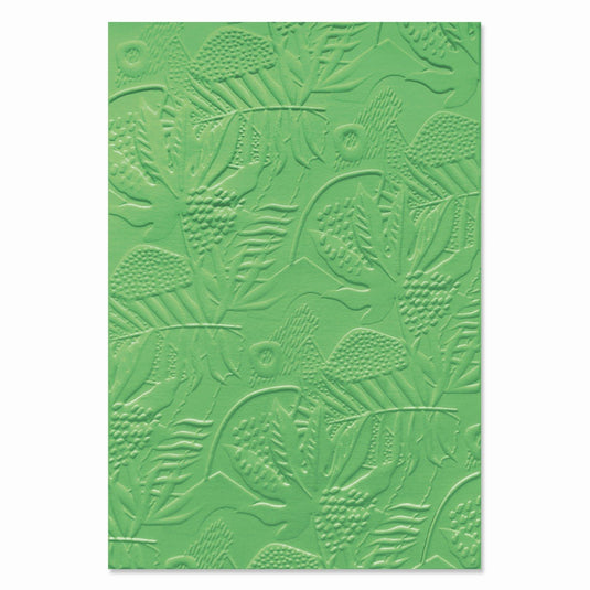 Sizzix • 3d textured impressions embossing folder jungle textures