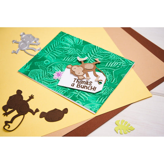Sizzix • 3d textured impressions embossing folder jungle textures