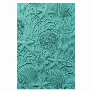 Sizzix • 3d textured impressions embossing folder under the sea