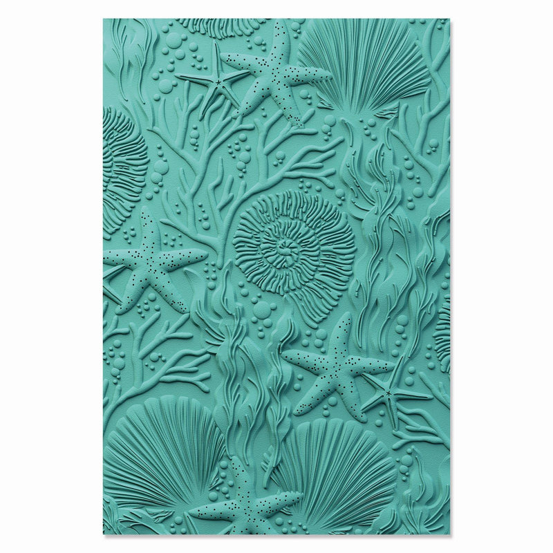Afbeelding laden in galerijviewer, Sizzix • 3d textured impressions embossing folder under the sea
