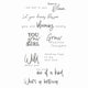 Sizzix • clear stamp set born to bloom 10pcs