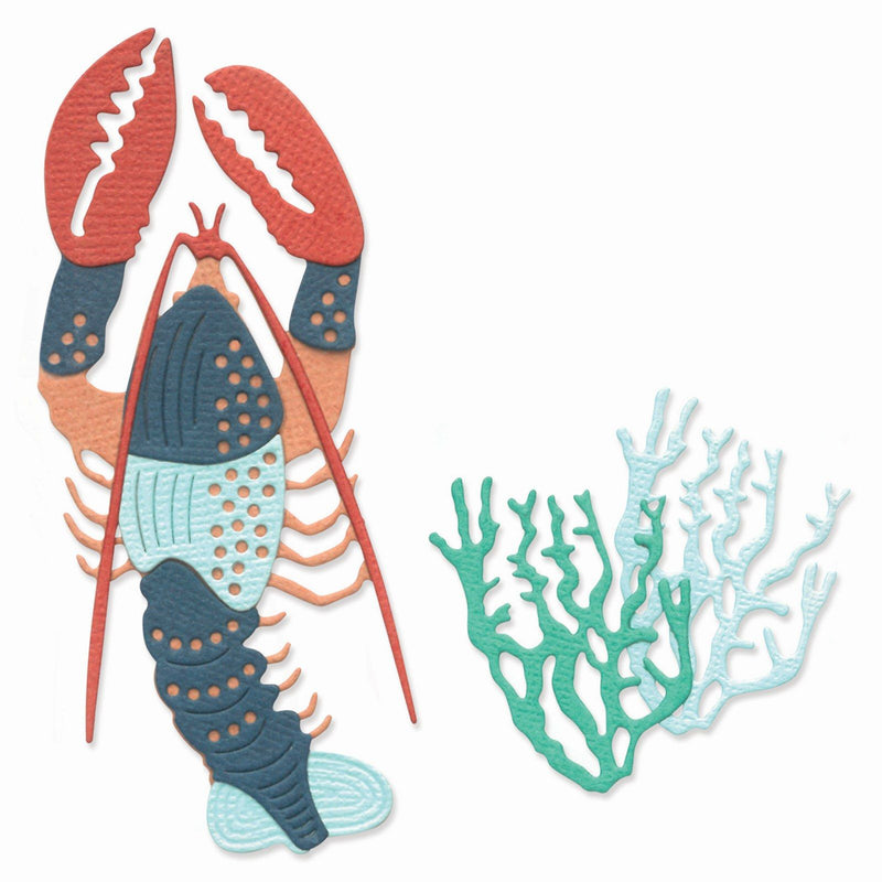 Afbeelding laden in galerijviewer, Sizzix • thinlits die set ocean critters 10pcs
