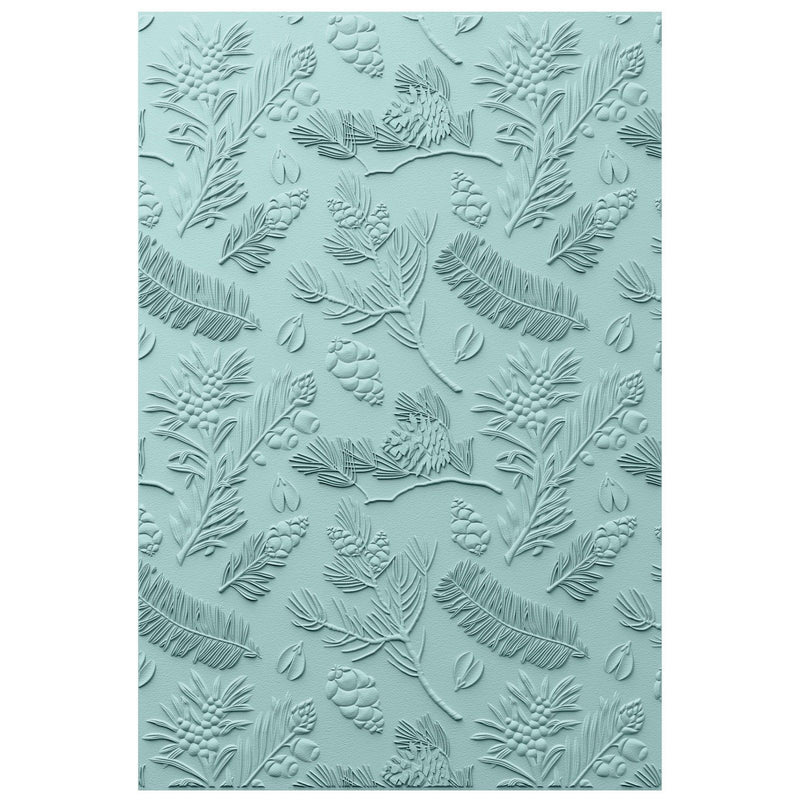 Afbeelding laden in galerijviewer, Sizzix • 3d textured impressions embossing folder a5 pines
