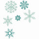 Sizzix • framelits die set white christmas nr.2 15pcs