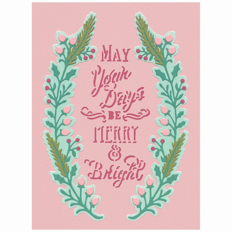 Afbeelding laden in galerijviewer, Sizzix • thinlits die set merry bright nr.2 12pcs

