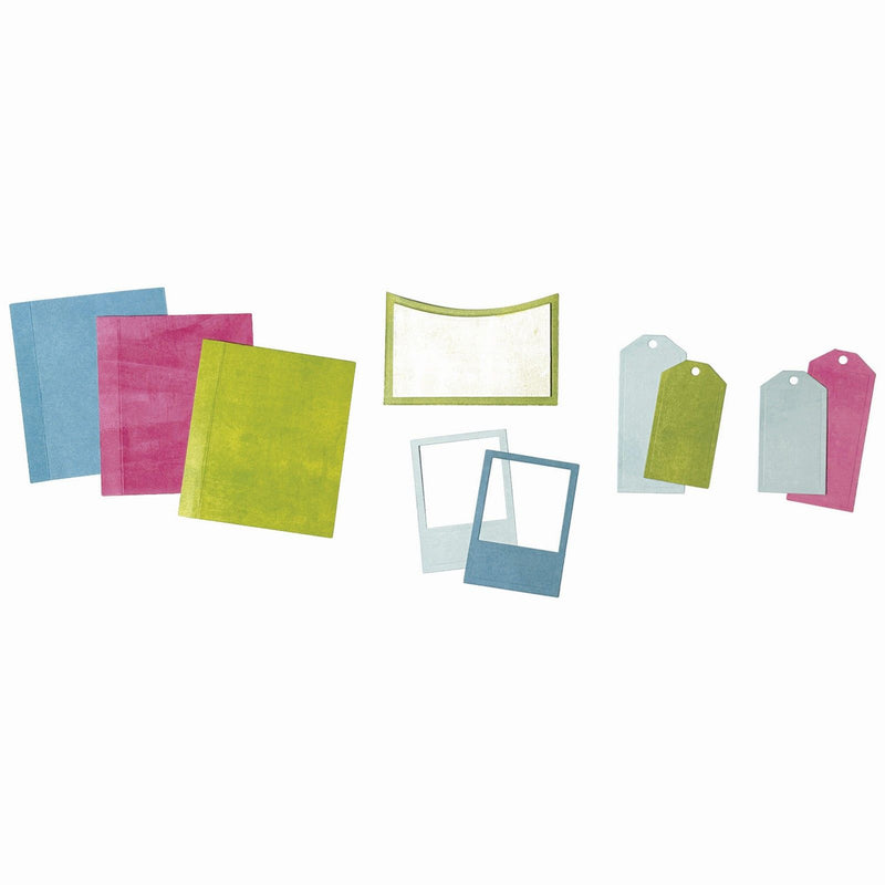 Afbeelding laden in galerijviewer, Sizzix • thinlits die set journal essential pages
