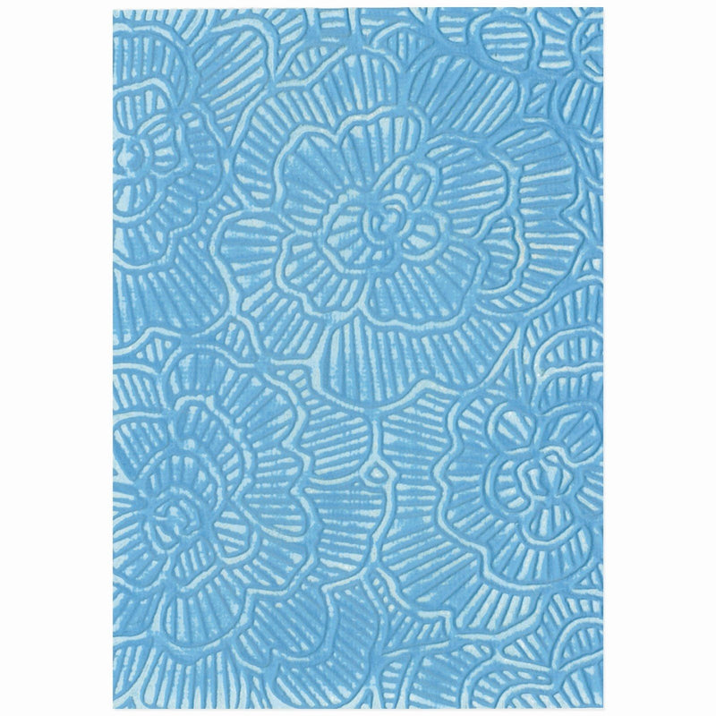 Afbeelding laden in galerijviewer, Sizzix • cosmopolitan 3d textured impressions embossing folder sunday in the park
