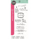 Sizzix • clear stamps sending sunshine sentiments 16pcs