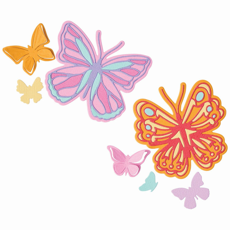 Afbeelding laden in galerijviewer, Sizzix • thinlits die set spring wings 9pcs
