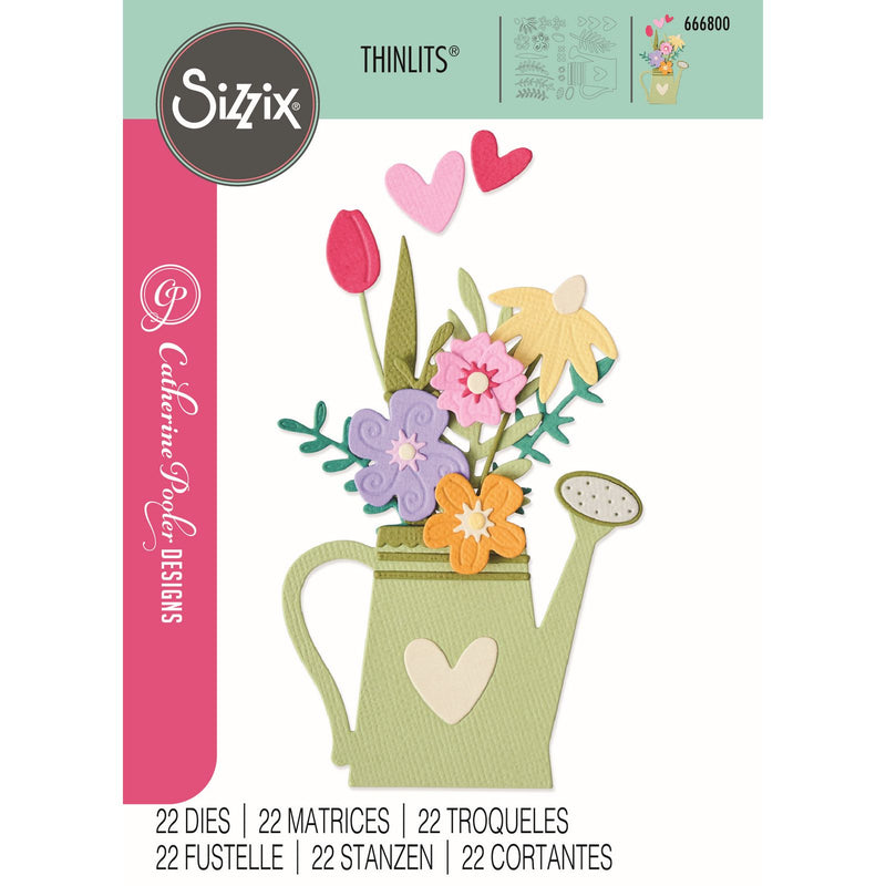 Afbeelding laden in galerijviewer, Sizzix • thinlits dies sprinkled with love 22pcs
