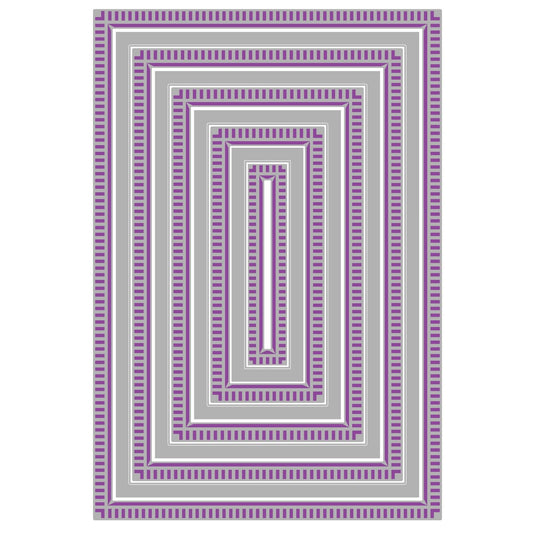 Sizzix • framelits die set 9pcs fanciful reversed, renee deco rectangles