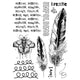 Sizzix • studio clear stamps set 10pcs 3pcs stencils the r’s have it by cat kerr