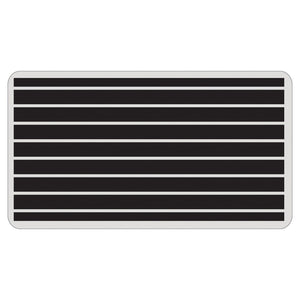 Sizzix • vault embossing folder with thinlits die set letterboard by tim holtz 36pcs