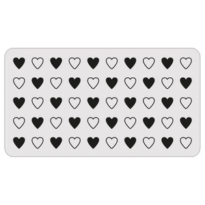 Sizzix • vault embossing folder with thinlits die set love notes by tim holtz 9pcs
