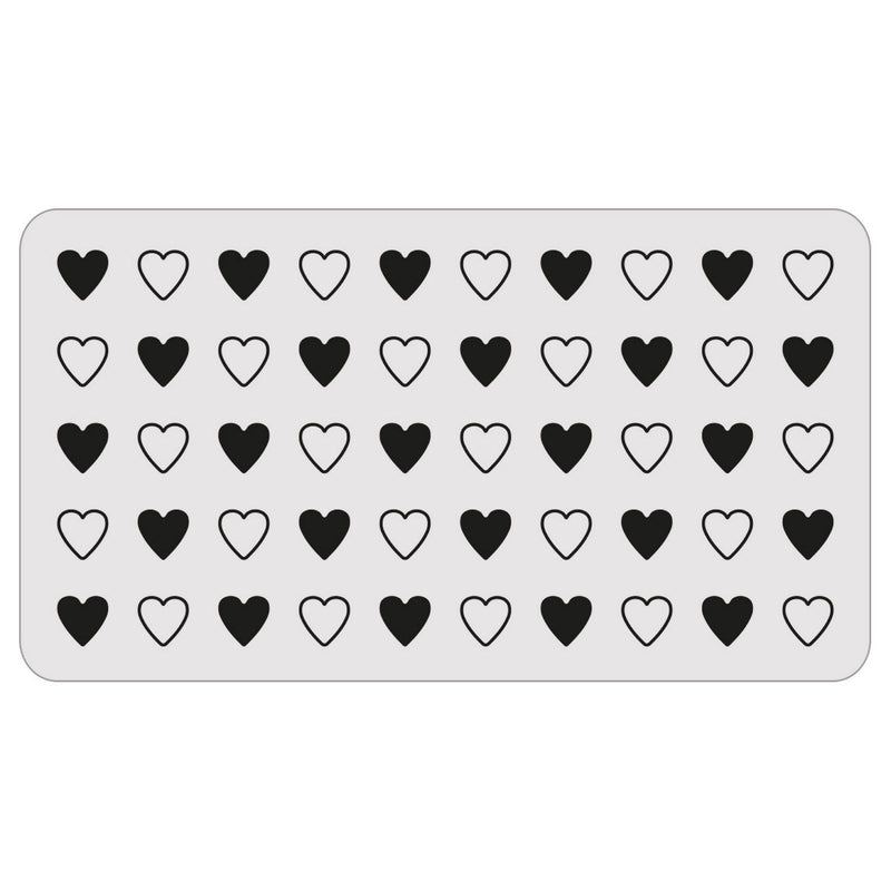 Afbeelding laden in galerijviewer, Sizzix • vault embossing folder with thinlits die set love notes by tim holtz 9pcs
