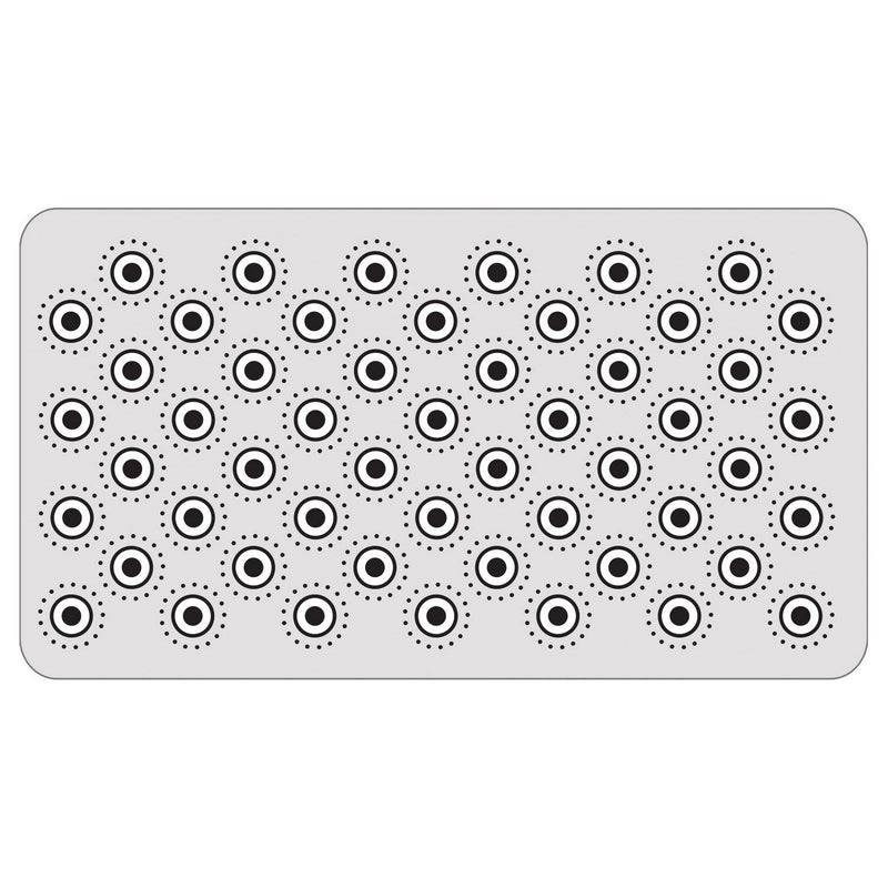 Afbeelding laden in galerijviewer, Sizzix • vault embossing folder with thinlits die set celebrate by tim holtz 9pcs
