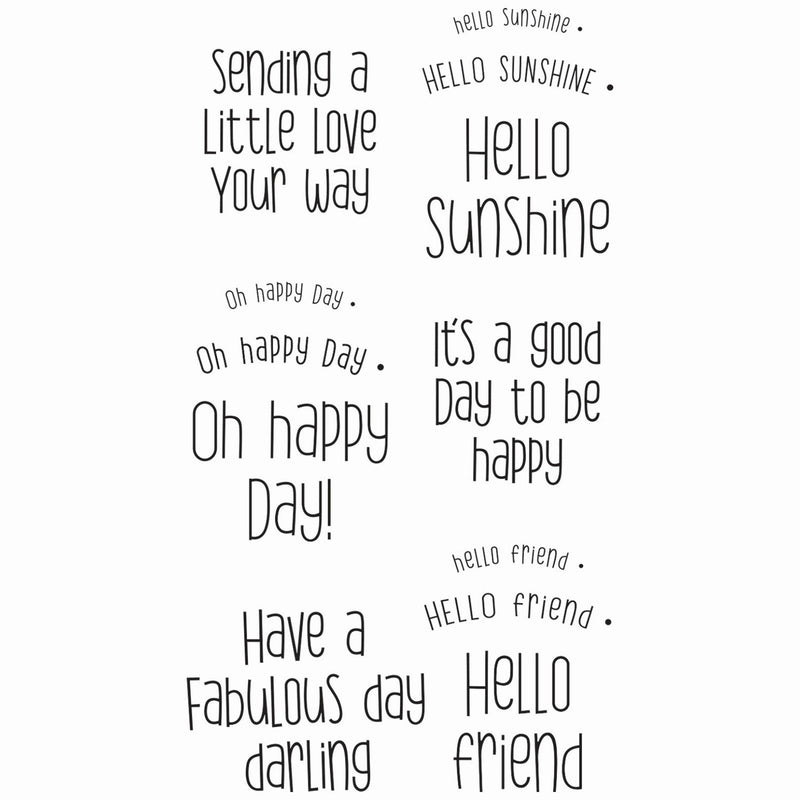 Afbeelding laden in galerijviewer, Sizzix • clear stamps set 12pcs sending a little love
