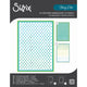 Sizzix • 3-d tief a6 stencil rock the dots by stacey park