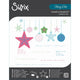 Sizzix • a5 clear stamp set 25pcs 1pcs framelits holiday bits and bobs by stacey park