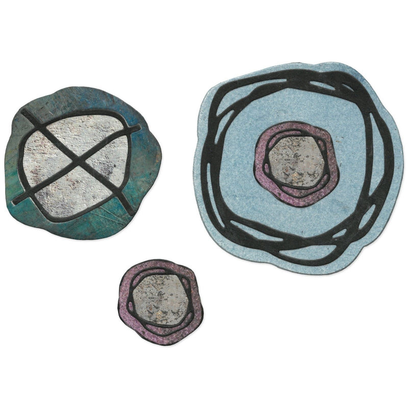 Afbeelding laden in galerijviewer, Sizzix • thinlits die set 6pcs twisters by seth apter
