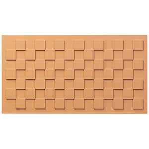 Sizzix • 2d mini embossing folder checkered pattern by letters by shells