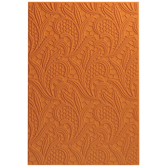 Sizzix • 3d textured impressions a5 embossing folder lacy leaves by eileen hull