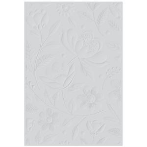 Sizzix • 3d textured impressions embossing folder happy garden nr.1 by catherine pooler