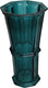 Hd collection vaas glas petrol 15x15x28cm