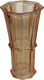 Hd collection vaas glas oranje 15x15x28cm