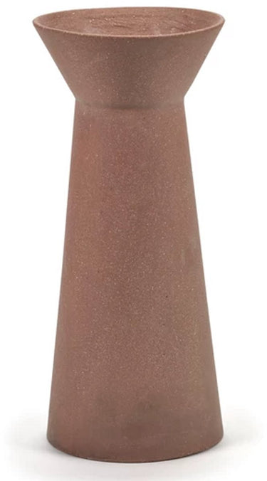 Serax - marie michielssen urban jungle - vaas m - roodbruin - h 21,5cm - 9 ø