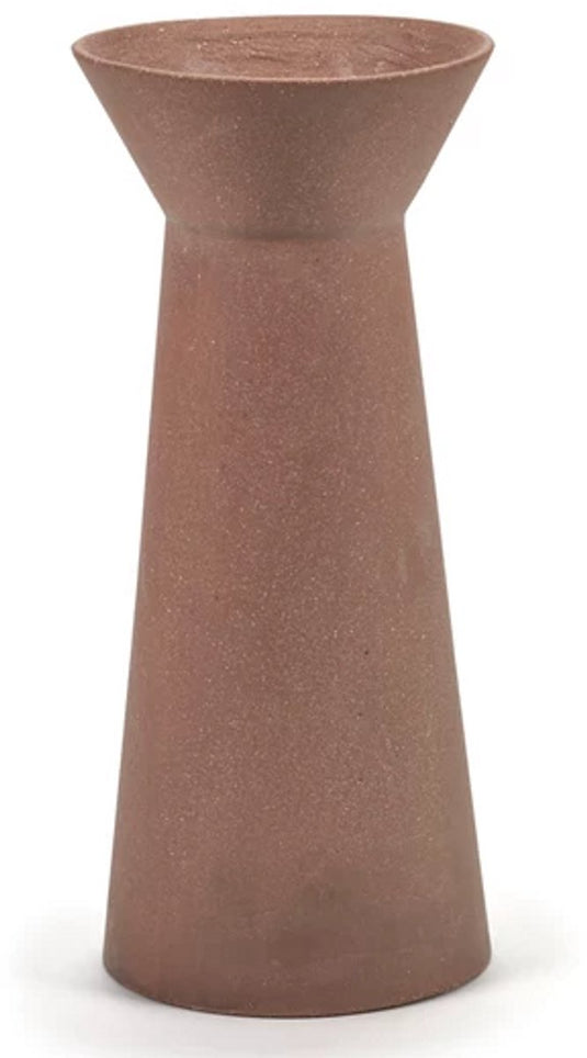 Serax - marie michielssen urban jungle - vaas m - roodbruin - h 21,5cm - 9 ø