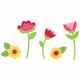 Sizzix • framelits die set whimsy blooms nr.2 by catherine pooler 16pcs