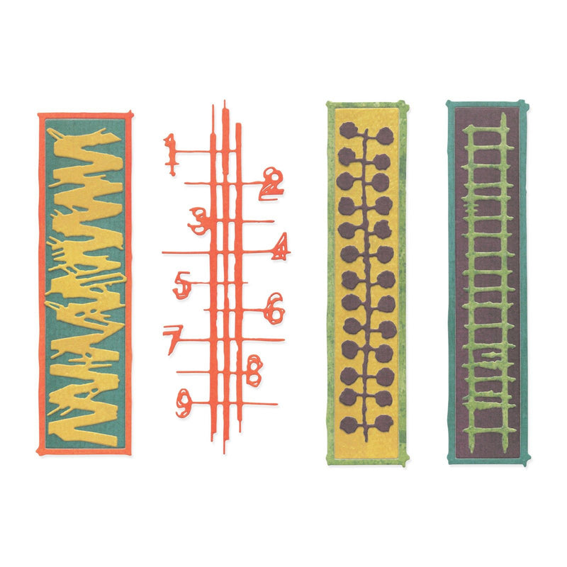 Afbeelding laden in galerijviewer, Sizzix • thinlits die set 6pcs stretchers by seth apter

