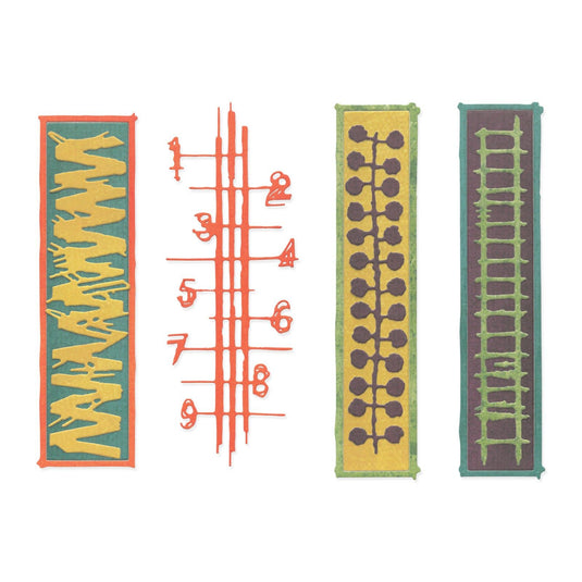 Sizzix • thinlits die set 6pcs stretchers by seth apter