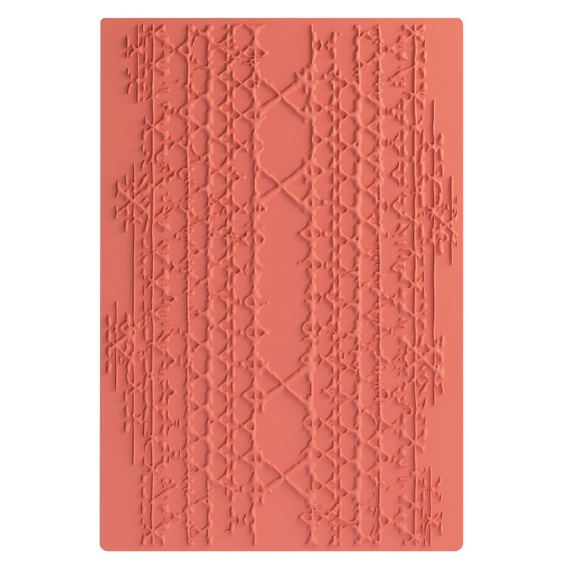 Afbeelding laden in galerijviewer, Sizzix • 3-d textured impressions embossing folder magic mesh by seth apter
