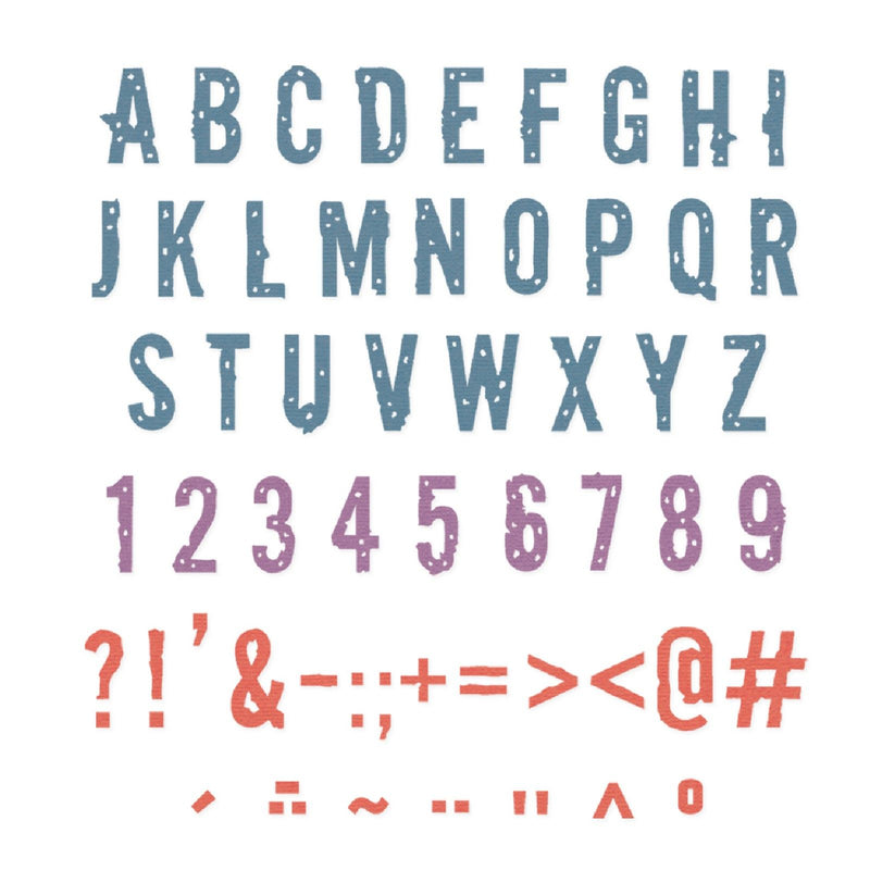 Afbeelding laden in galerijviewer, Sizzix • thinlits die set 43pcs typography by seth apter
