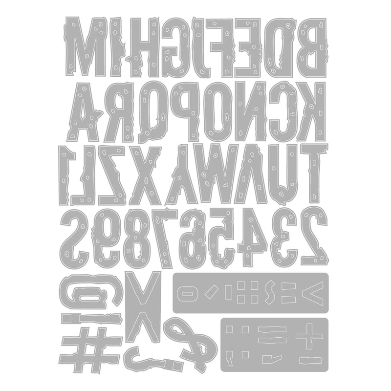 Afbeelding laden in galerijviewer, Sizzix • thinlits die set 43pcs typography by seth apter
