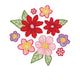 Sizzix • clear stamps set 16pcs 35pcs framelits die floral layers 1 by vicki boutin