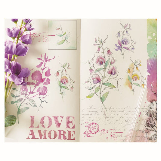 Sizzix • clear stamp set 13pcs love letters by willow wolfe