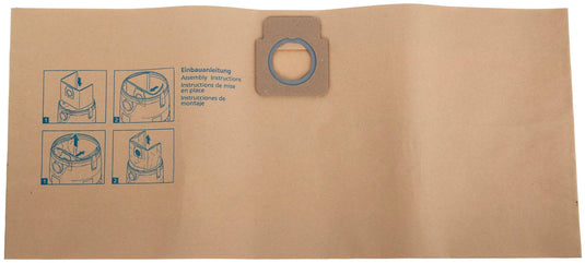 Nilfisk staubsaugerbeutel filter bag 1-ply 5pcs f.turbo gt