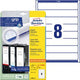 Folder etiketten avery l6060-25 wit 192x34mm 200 etiketten