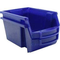 Magazijnbak viso spacy4b 10l 21,5 x 33,5 x 15 cm blauw