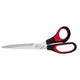 Schaar wedo rvs 25,5 cm zwart rood
