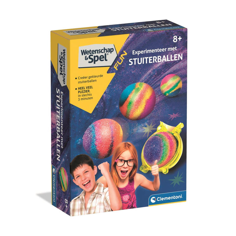 Afbeelding laden in galerijviewer, Clementoni wetenschap en spel stuiterballen
