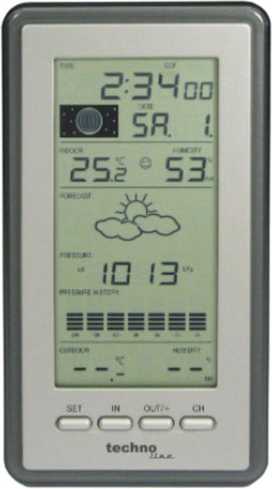Technoline weerstation ws 9040-it met thermometer en hygrometer met 1 buitensensor tot 100 m