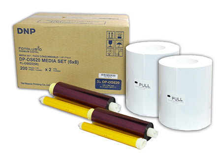 Afbeelding laden in galerijviewer, DNP Papier DM68620 2 Rol � 200 St. 15x20 voor DS620

