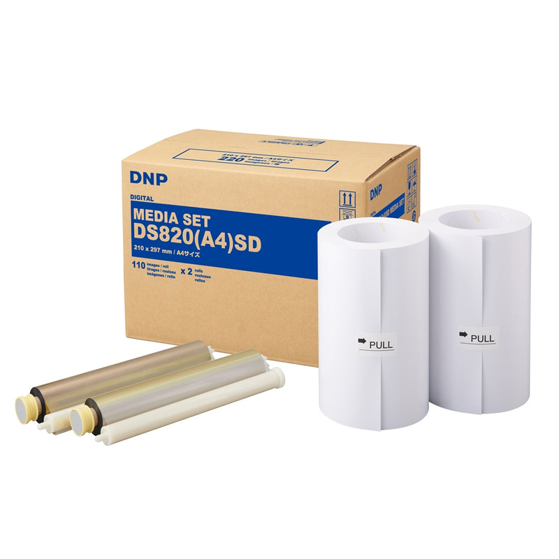 Afbeelding laden in galerijviewer, DNP Papier DMA4820 Premium 2 Rol � 110 St. A4 voor DS820
