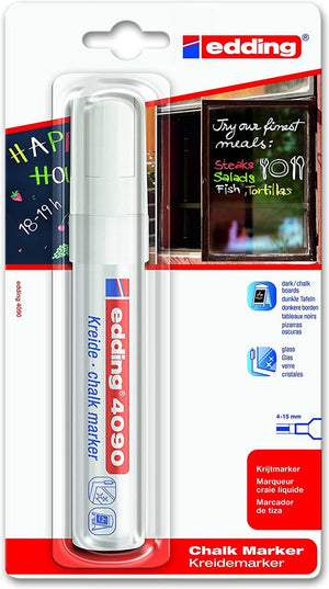 Edding 4090 krijtmarker wit